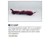 Forest VILÁGÍTÁSTECHNIKAI KIEGÉSZÍTŐ CC1AMP CSATLAKOZÓ KÁBEL FEKETE-PIROS - 10015621495