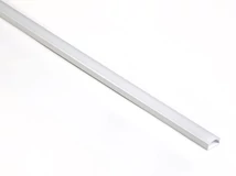 VILÁGÍTÁSTECHNIKAI KIEGÉSZÍTŐ CSAVAROZHATÓ LED PROFIL OPÁL BORÍTÁSSAL, 2M FEHÉR