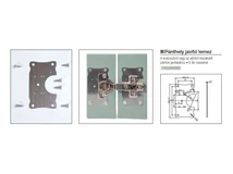 PÁNTHELY JAVÍTÓ LEMEZ UNIVERZÁLIS 6 DB CSAVARRAL 90x50MM ACÉL