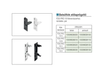 FDS DUPLAFALÚ FÉM FIÓKOLDAL FDS-PRO 18 A ELŐLAPRÖGZÍTŐ BELSŐ FIÓKHOZ FEHÉR