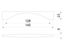 BÚTORFOGANTYÚ A033-128 MATT ARANY