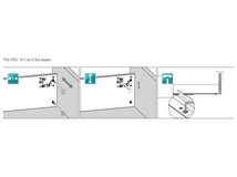 FDS DUPLAFALÚ FÉM FIÓKOLDAL FDS-PRO 18 PO C PUSH OPEN 300mm H174 35kg FEHÉR
