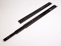 GOLYÓS FIÓKCSÚSZÓ HOME BOX HB45 X 45mm TELJESEN KIHÚZHATÓ 700mm TEHERB.:30kg FEKETE