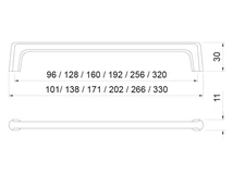 BÚTORFOGANTYÚ A034-128 MATT ARANY