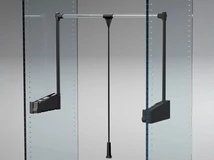 GARDRÓBLIFT 300/N 750-1150 mm, 10kg FEKETE-KRÓM