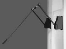 GARDRÓBLIFT 800/N FALRA SZERELHETŐ 750-1150 mm, 10kg FEKETE-KRÓM