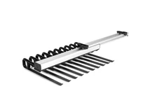 KIHÚZHATÓ NADRÁGTARTÓ 407/N 510-820 mm ALUMÍNIUM-FEKETE