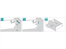 FDS DUPLAFALÚ FÉM FIÓKOLDAL FDS-PRO 18 HD A 450mm H88 60kg ANTRACIT