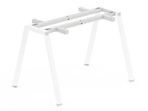 IRODAI ASZTALLÁB HOME BOX ALFA TELESZKÓPOS KÖTŐ 1035-1660mm MATT FEHÉR