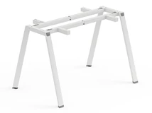 IRODAI ASZTALLÁB HOME BOX ALFA TELESZKÓPOS KÖTŐ 1035-1660mm MATT FEHÉR