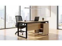 IRODAI ASZTALLÁB HOME BOX OPTIMO 1 PÁR 580x710mm MATT FEKETE