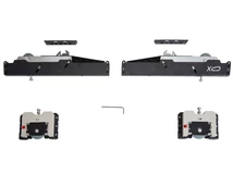 TOLÓAJTÓ BÚTORLAPHOZ NOVA CPX1000 GÖRGŐ SZETT CSILLAPÍTÓVAL FEHÉR-FEKETE