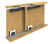 TOLÓAJTÓ BÚTORLAPHOZ NOVA CPX1000 GÖRGŐ SZETT CSILLAPÍTÓVAL FEHÉR-FEKETE