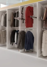 GARDRÓBLIFT 700/N 750-1150 mm, 15kg FEKETE-KRÓM