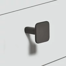 106.70.310 Hafele Déco H2385 Fogantyú Gomb Matt Fekete
