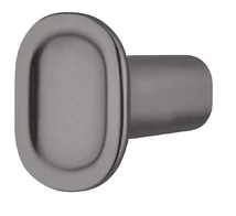 106.70.374 Hafele Déco H2325 Fogantyú Gomb Matt Titánszürke 