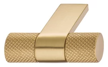 106.71.072 Hafele Déco H2515 Fogantyú Gomb Szálcsiszolt Arany