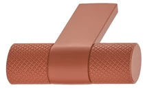 106.71.074 Hafele H2515 Fogantyú Gomb Réz Piros