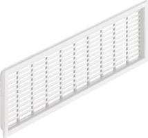 571.55.343 Szellőzőrács 230x68mm fehér