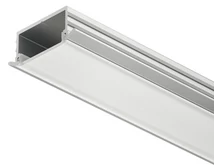 833.72.845 LOOX Led bemarós profil 2,5fm alu/opál 18/6,5