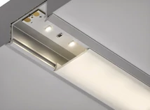833.72.845 LOOX Led bemarós profil 2,5fm alu/opál 18/6,5