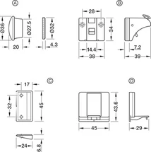 245.41.792 Bútorzár mágneses 2018