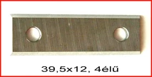 Massive Tools Hm cserelapka 4 élű 39,5x12mm 39,5x12/4