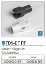 Forest FIÓKRENDEZŐ FDS-DF RT RÚDTARTÓ . FEHÉR - 10006632465