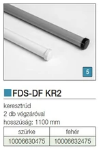 Forest FIÓKRENDEZŐ FDS-DF KR2 KERESZTRÚD 1100mm FEHÉR - 10006632475