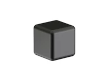 BÚTORFOGANTYÚ ART 330 GOMB 20x20x20 mm FEKETE