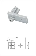 Forest ALUMÍNIUM KÖTŐ LEZÁRÓ ELEM . SZÜRKE - 10000696010