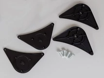 Forest ASZTALLÁB KIEGÉSZÍTŐ FELFOGATÓ TALP (33112) 4DB-OS SZETT ALUMÍNIUM - 10001543999