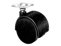 Forest BELTÉRI BÚTORGÖRGŐ 9615 TALPAS 40mm  30kg FEKETE - 10002300600