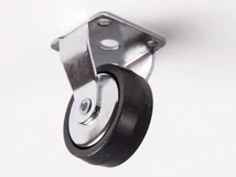 Forest BELTÉRI BÚTORGÖRGŐ 222/N.50 FIX TALPAS FÉM KÖZEPŰ 50mm  20kg FEKETE - 10002305081