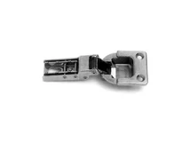 Forest FÜGGŐLEGES HARMÓNIKA VASALAT F1C169 AJTÓVEZETŐ PÁNT Átm: 35 mm NIKKEL - 10002707100