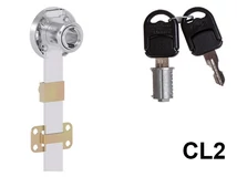 Forest CL BÚTORZÁR 702-CL2 KÖZPONTI FIÓKZÁR OLDALRA D=40mm, 500mm NIKKEL - 10003230200