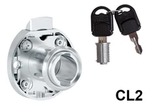 Forest CL BÚTORZÁR 735-CL2 RUGÓS FIÓKZÁR 33x35mm KÖR NIKKEL - 10003230600
