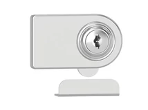 Forest CL BÚTORZÁR 855 ÜVEGAJTÓ ZÁR 30,2x51,1 mm MATT NIKKEL - 10003232200