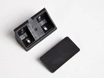 Forest SAROKMEREVÍTŐ DUPLA 19x19x42 mm FEKETE - 10003315363