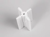 Forest LABRYS 4-ES SAROK CSATLAKOZÓ 32/GL.04BI  FEHÉR - 10005504170