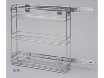 Forest BELSŐ FÉMRÁCS ELT153 TELJESEN KIHÚZHATÓ, OLDALRA SZERELHETŐ POLC 105X480X465 mm KRÓM - 10006207261