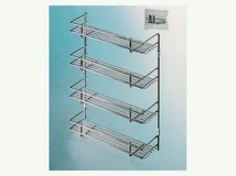 Forest FÜRDŐSZOBAI TÁROLÓ PAA04 NÉGYRÉSZES POLC 325×400×100 mm KRÓM - 10006207380