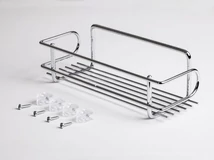 Forest FÜRDŐSZOBAI TÁROLÓ PA002 EGYRÉSZES POLC 260×80×100 mm KRÓM - 10006207390