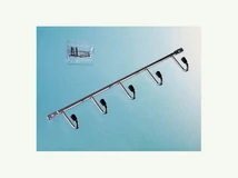 Forest FÜRDŐSZOBAI TÁROLÓ PAG05 5 RÉSZES FOGASSOR 345×55×32 mm KRÓM - 10006207410