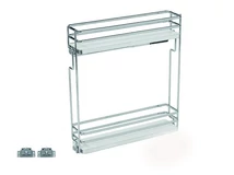 Forest BELSŐ FÉMRÁCS ELQ152SX BALOS OLDALLAPRA SZERELHETŐ 107×531×475mm KRÓM-FEHÉR - 10006210010