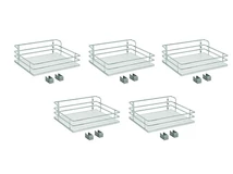 Forest BELSŐ FÉMRÁCS CEM45CM5OMB KOSÁRKÉSZLET . KRÓM-FEHÉR - 10006210550