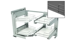 Forest BELSŐ FÉMRÁCS SMACE45SX BALOS SAROKSZEKRÉNYBE SZERELHETŐ 845x568x489mm ANTRACIT - 10006211710