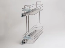 Forest BELSŐ FÉMRÁCS 2104SY/20-50 OLDALLAPRA SZERELHETŐ CSILLAPÍTOTT KIHÚZHATÓ POLC 156x535x510mm KRÓM - 10006220220