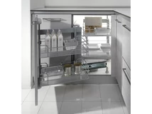 Forest BELSŐ FÉMRÁCS 883B/DXC DYNAMIC CORNER CSILLAPÍTOTT JOBBOS 860x600-850x480-560mm KRÓM - 10006220510