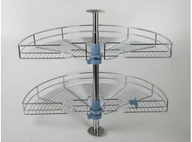 Forest BELSŐ FÉMRÁCS 24323 FÉLKÖR KOSÁR GARNITÚRA 740x600/750 mm KRÓM - 10006250115